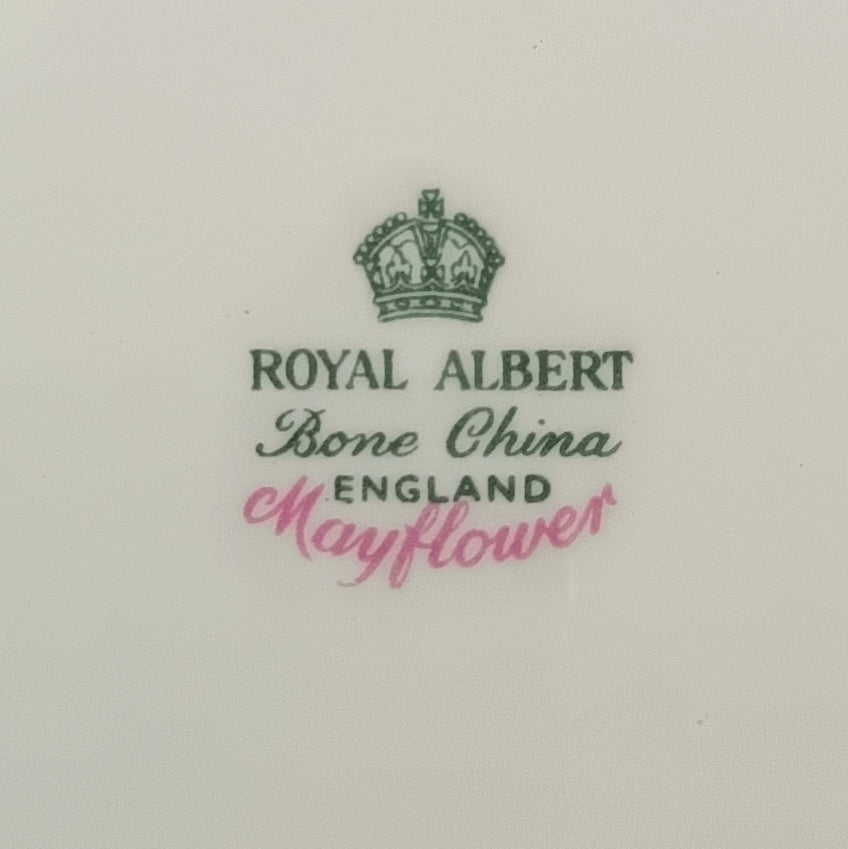 Royal Albert | Mayflower | Bone China Cake Plate | England, c.1970s