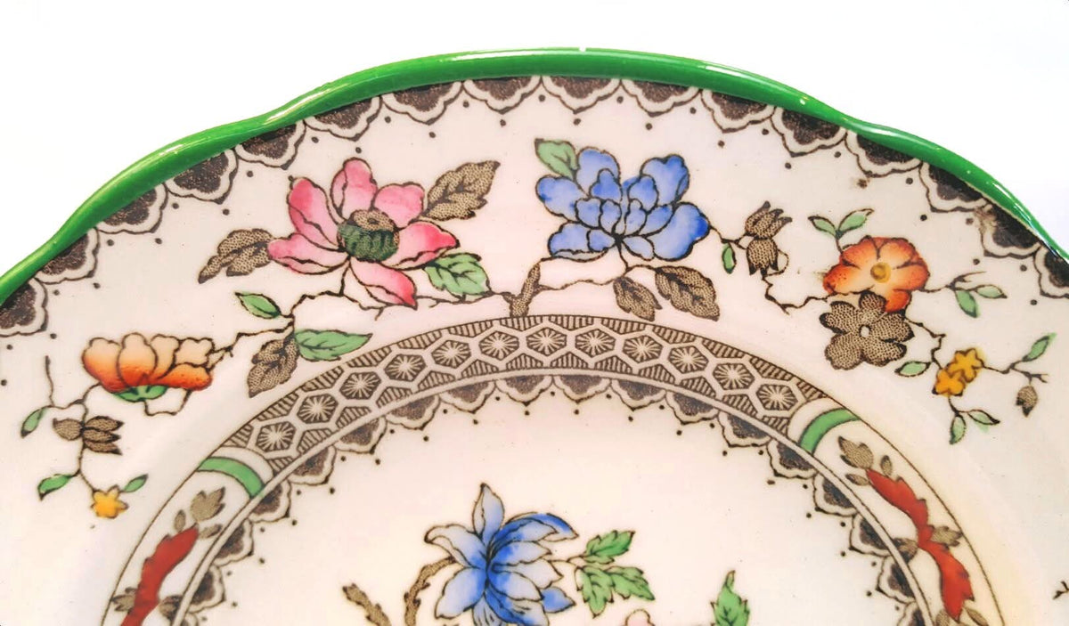 Copeland Spode | Chinese Rose | Two Trios | Rd No 629,599 | Circa 1913–1940s
