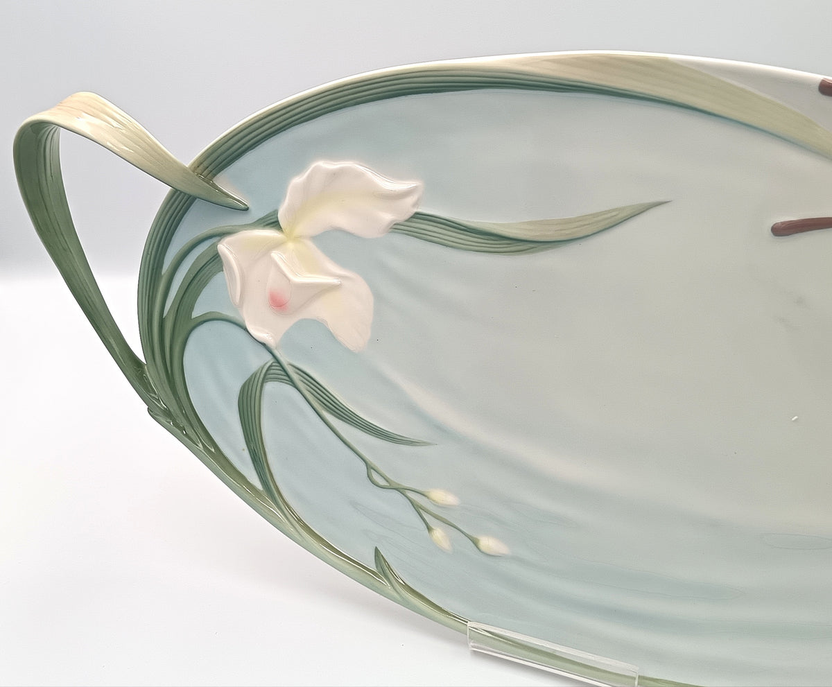 Franz Porcelain Collection | Papillon Butterfly | Butterfly Tray | XP1694 | Designed & Sculpted by Jen Woo | c.2001