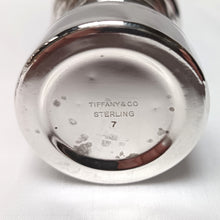 Load image into Gallery viewer, Vintage Tiffany &amp; Co Sterling Silver Salt Shaker &amp; Pepper Grinder Set – Timeless Tabletop Luxury

