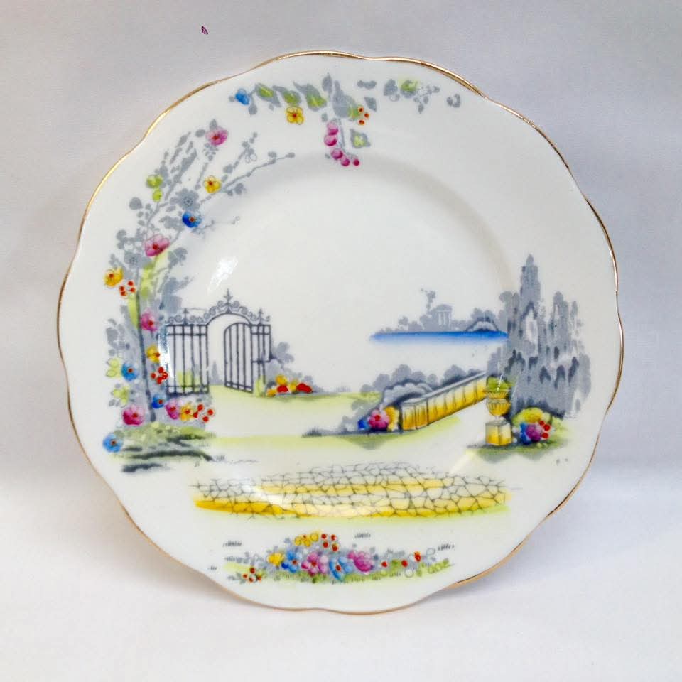 Royal Albert | Rosedale | Tea-for-Two Set | Bone China | England, c.1940s–1950s