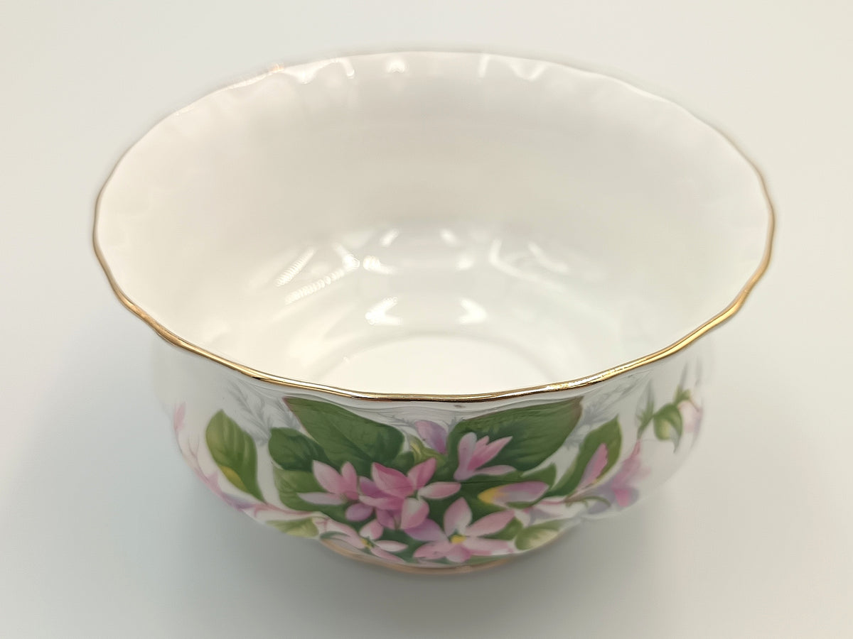 Royal Albert | Mayflower | Bone China Open Sugar Bowl | England, c.1970s