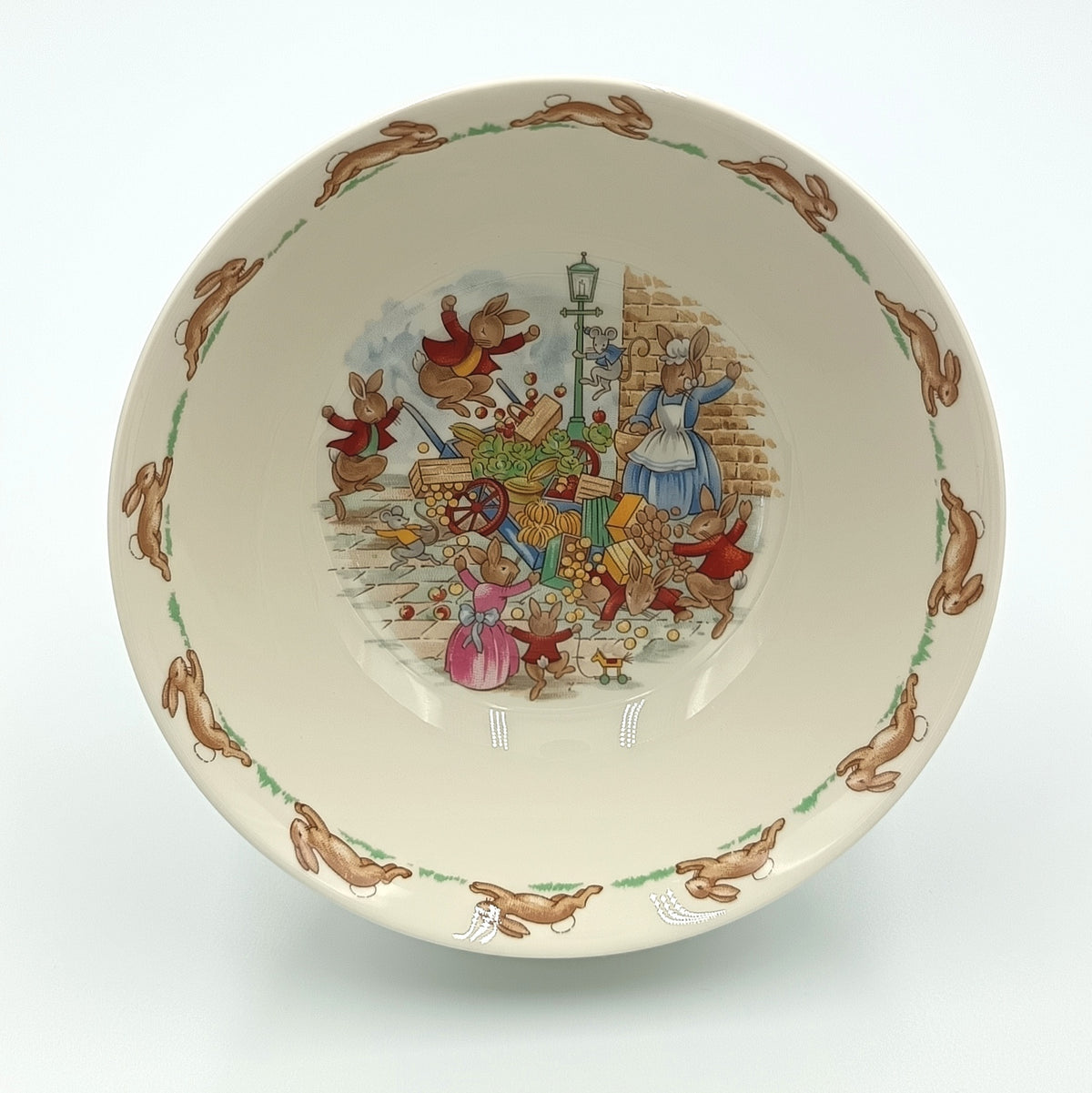 Royal Doulton | Bunnykins | Cereal Bowl | Fine Bone China | England, 1984 — Golden Jubilee Celebration