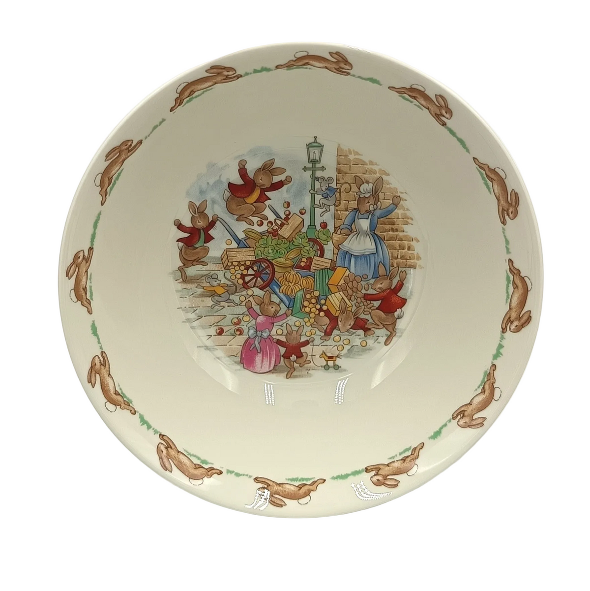 Royal Doulton | Bunnykins | Cereal Bowl | Fine Bone China | England, 1984 — Golden Jubilee Celebration