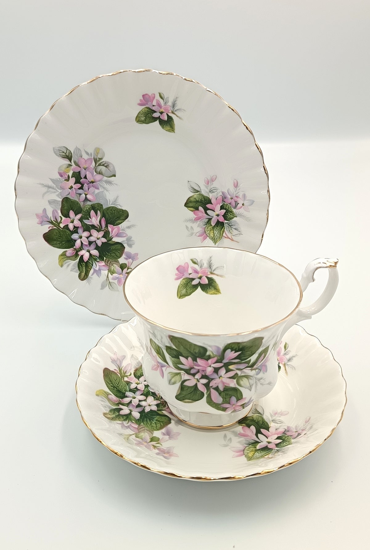 Royal Albert | Mayflower | Bone China Trio | England, c.1970s