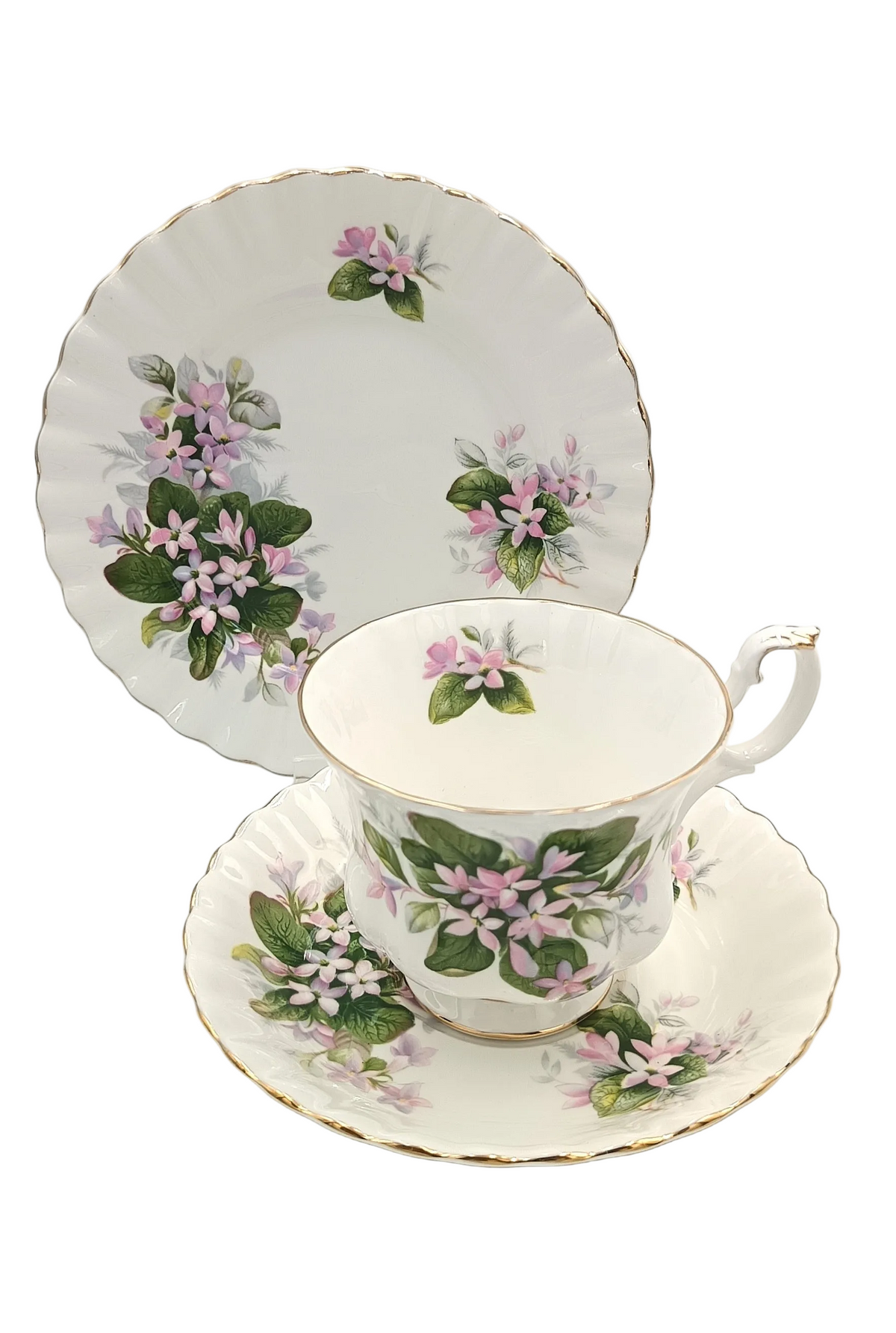 Royal Albert | Mayflower | Bone China Trio | England, c.1970s