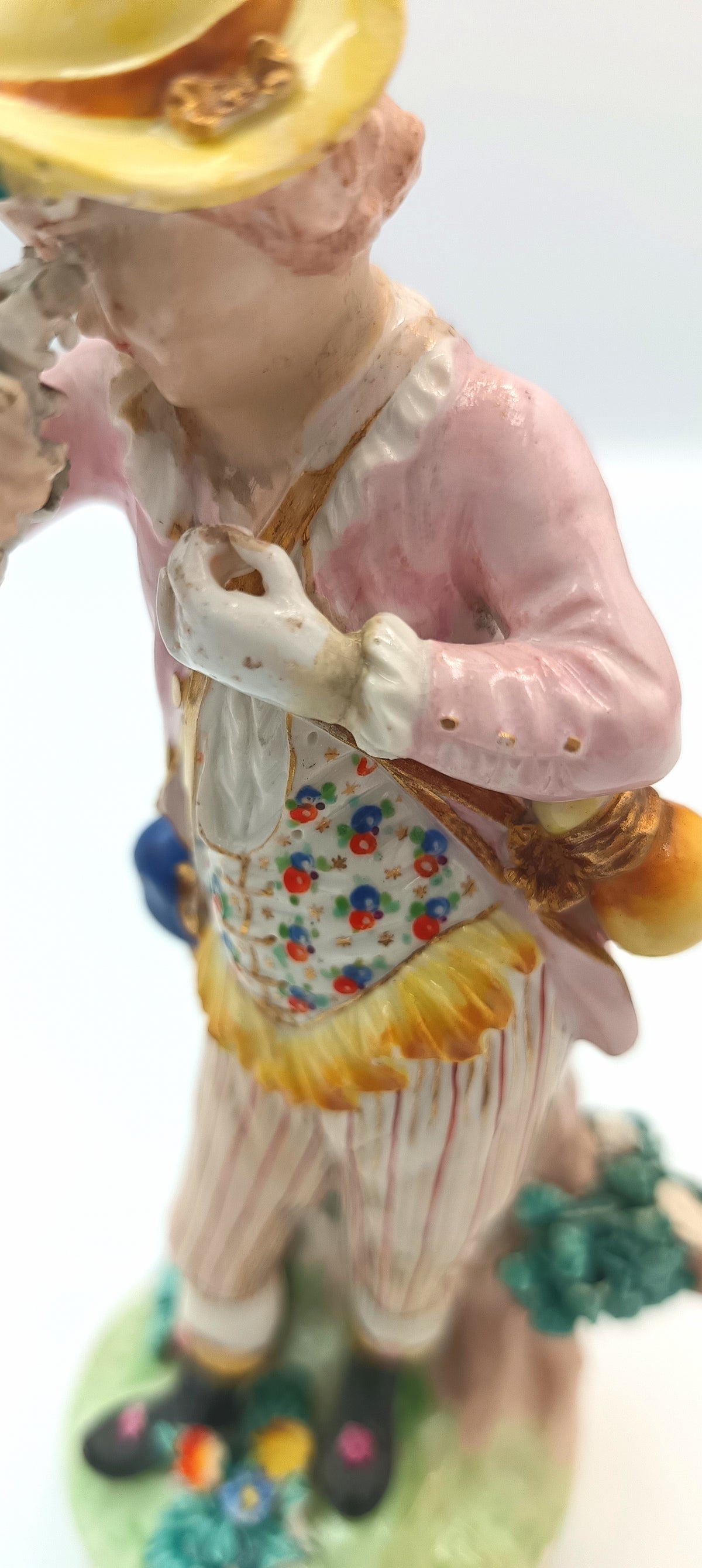 Attributed to Bloor Derby | Pastoral Shepherd Boy | Bocage Figure | Polychrome Porcelain | c.1820–1840