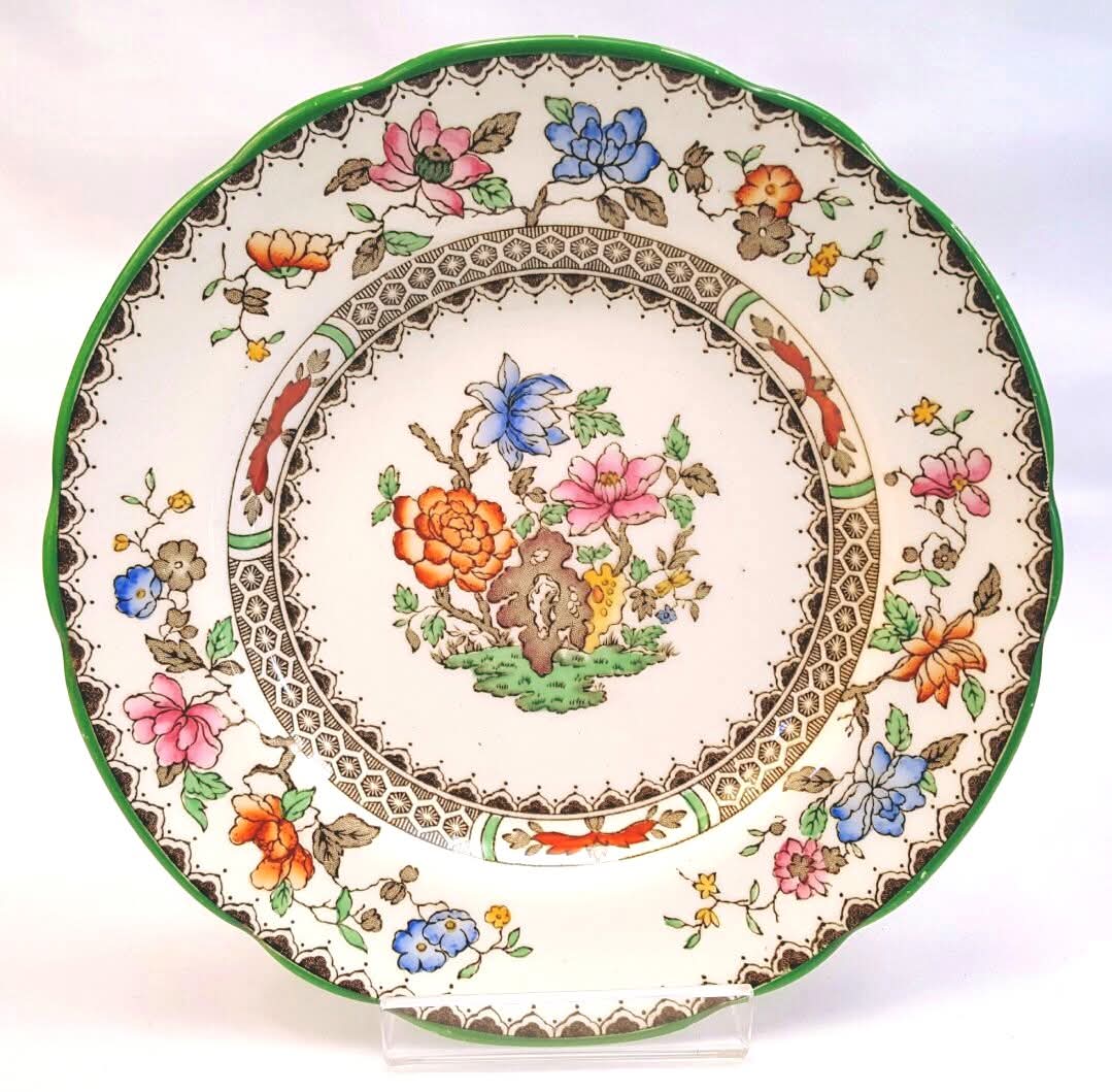 Copeland Spode | Chinese Rose | Two Trios | Rd No 629,599 | Circa 1913–1940s