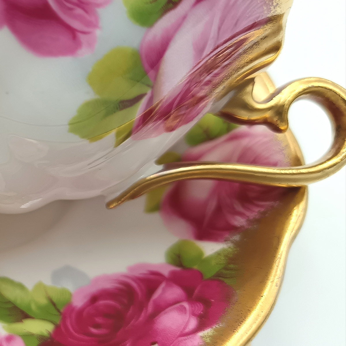 Royal Albert | Old English Rose-Style | Tea Trio | Bone China | England | c.1935–1950