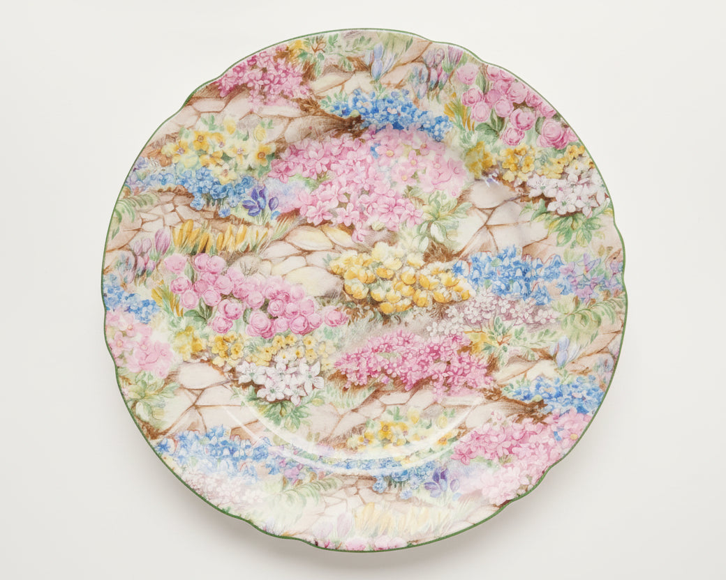 Rare Shelley ‘Rock Garden’ Chintz Fine Bone China Trios – Timeless English Tea Elegance