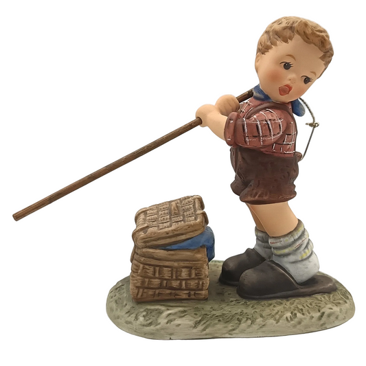 Goebel | Berta Hummel — Fishing for Trouble | Porcelain Figure | BH 118 | Thailand, 1999