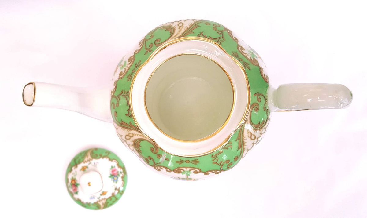Tuscan Fine Bone China | 'Blenheim' Pattern | Part Coffee Set | 9 Pieces | Circa 1940s
