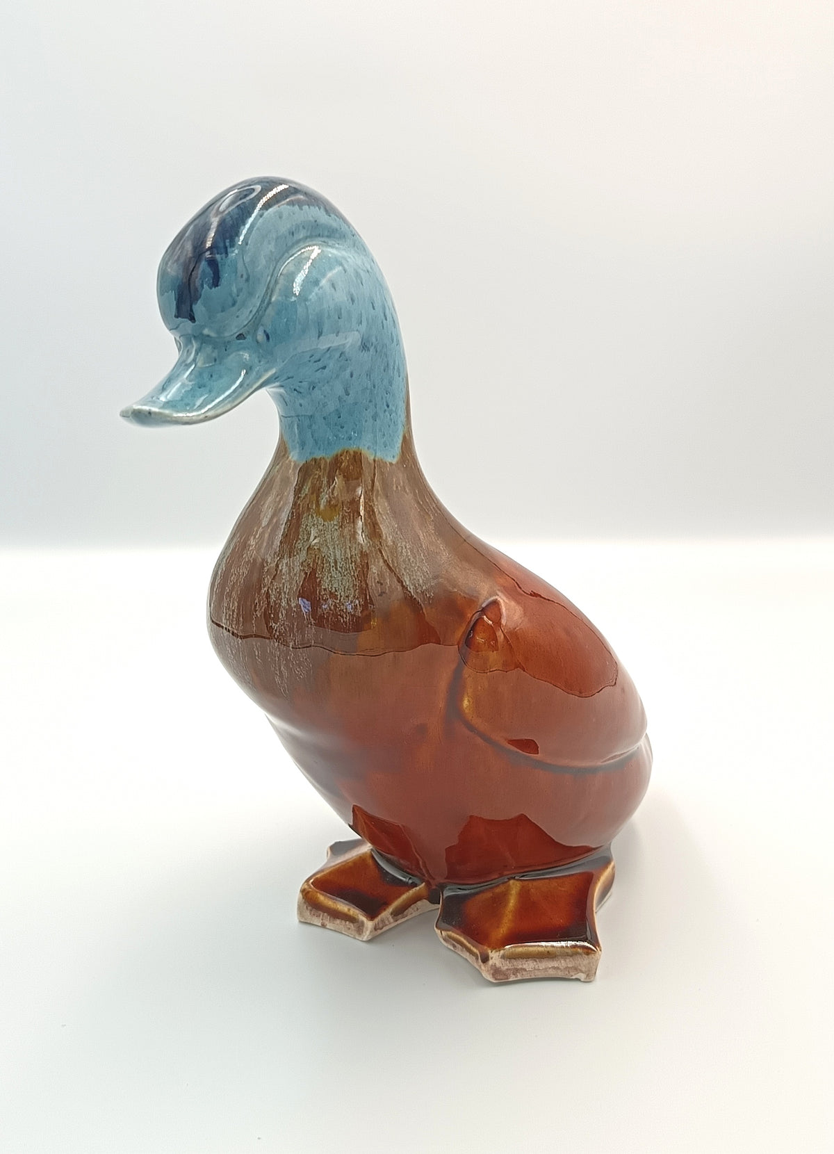 Unattributed | Mallard Drake | Glazed Earthenware Money Box | Mid-20th Century