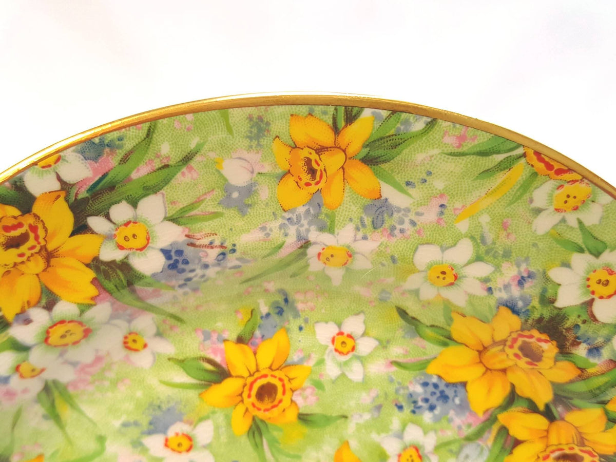 Grimwades Royal Winton | 'Richmond' Chintz | Two Trios | Richmond Shape | Earthenware | 1995 Reissue of 1938 Original | Unused Condition