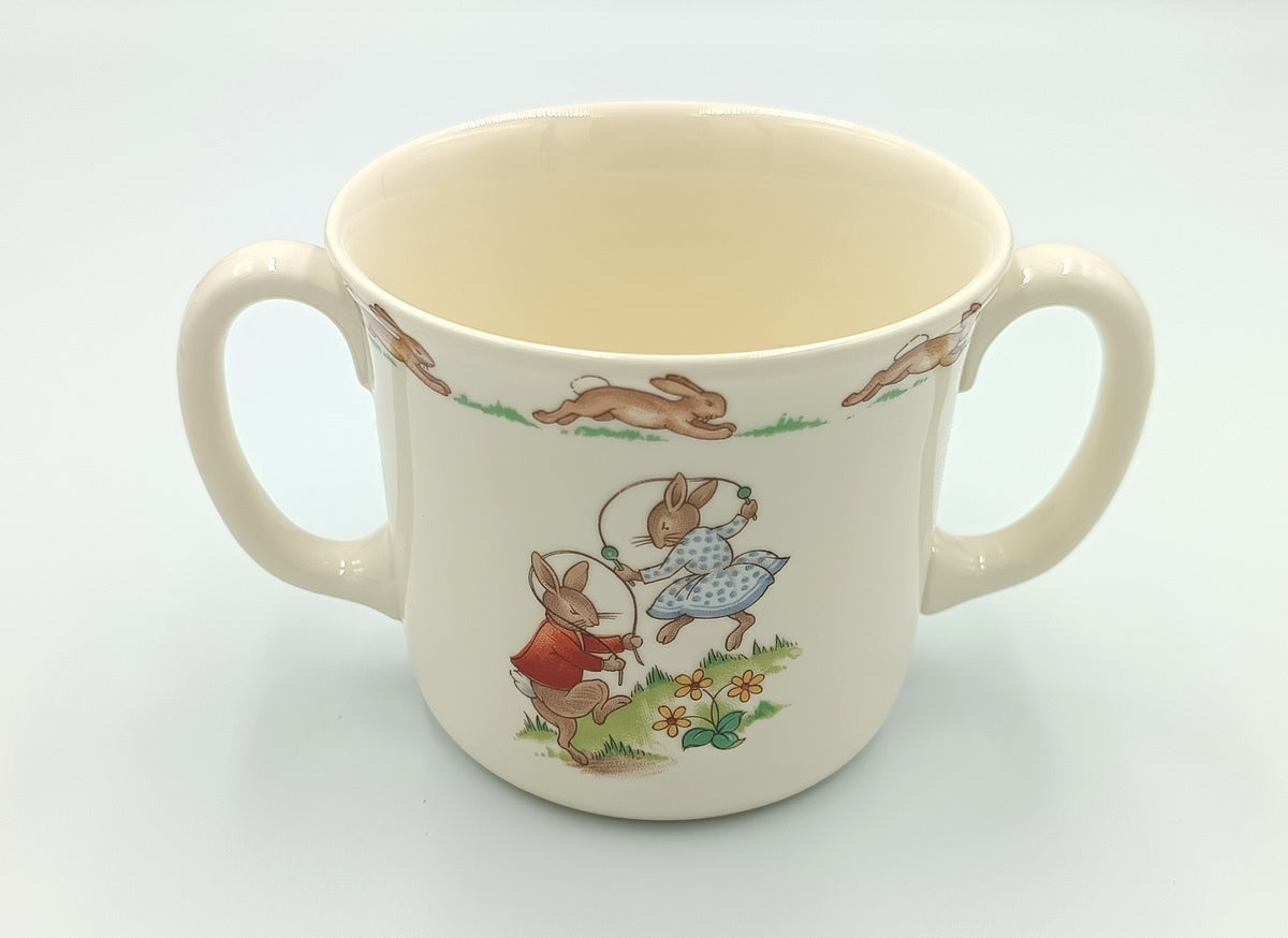 Royal Doulton | Bunnykins | Two-Handled Child's Mug | Fine Bone China | England, c.1936–1990s