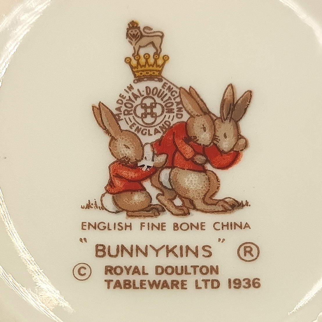 Royal Doulton | Bunnykins | Single-Handled Child's Mug | Fine Bone China | England, c.1936–1990s
