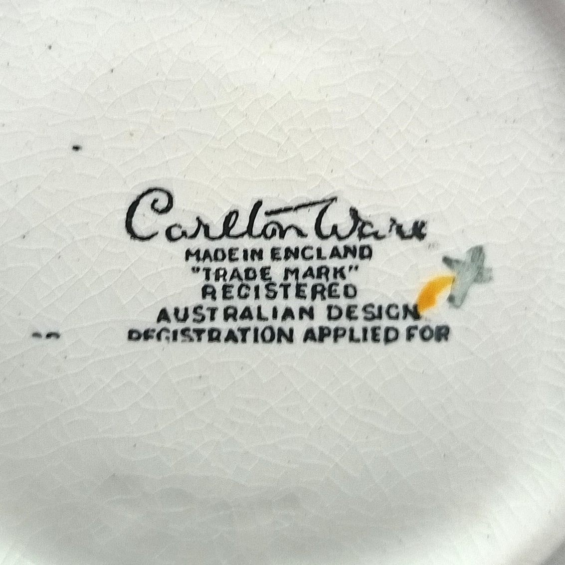 Carlton Ware | Wild Rose | Leaf Dish & Knife | Earthenware | England, c.1935–1961