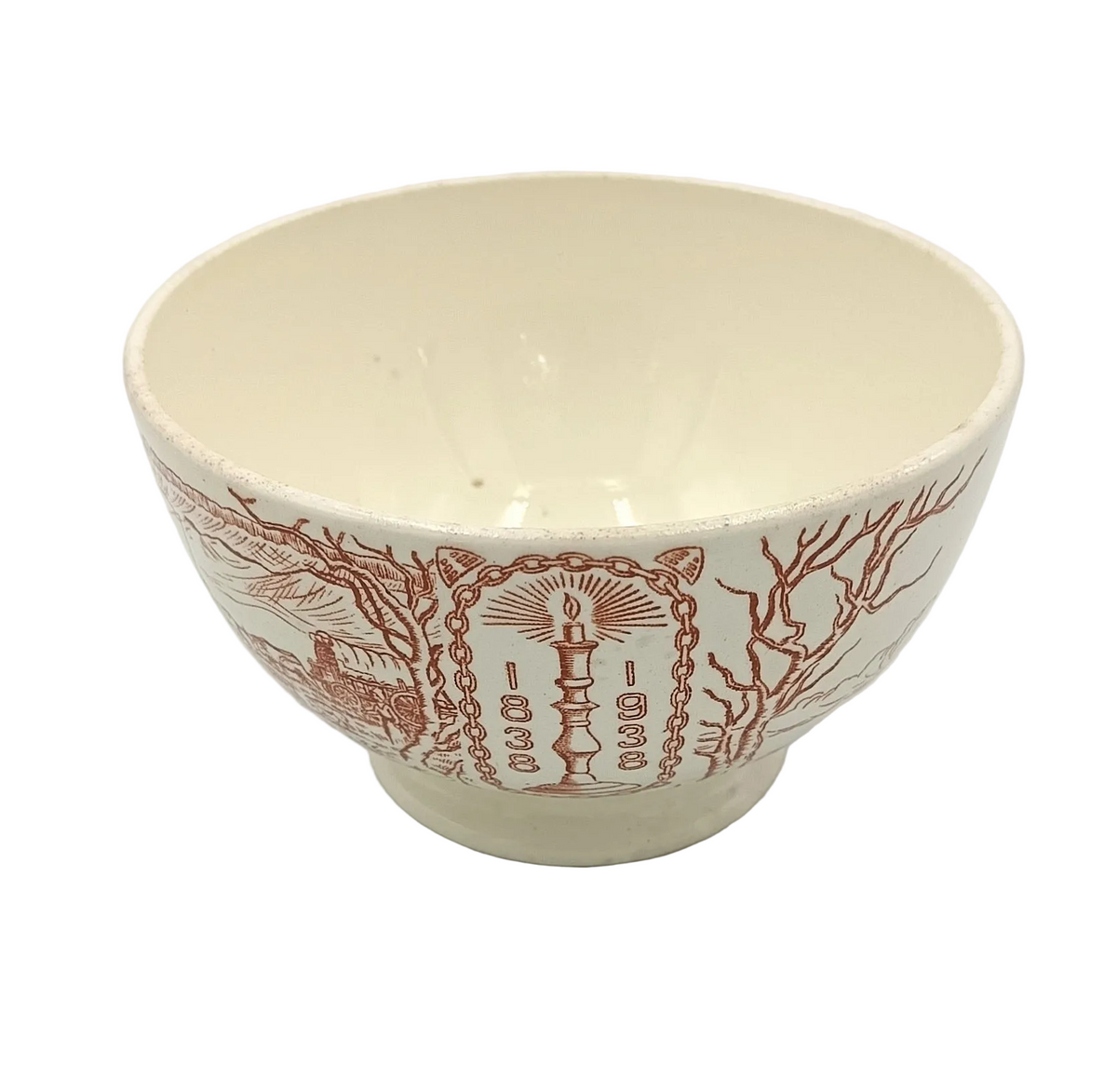 De Sphinx, Maastricht | Voortrekker Centenary Commemorative Bowl | 1838–1938 | Issued by Uniewinkels, Pretoria