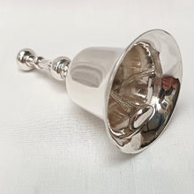 Load image into Gallery viewer, Elegant Near Antique Hallmarked Sterling Silver Table Bell – CJ Vander Ltd, London, 1933
