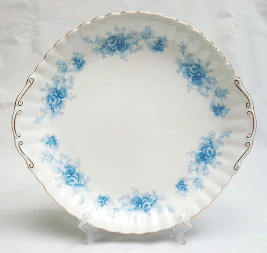 Royal Albert “Windsor Rose” Large Cake Plate – Made in England