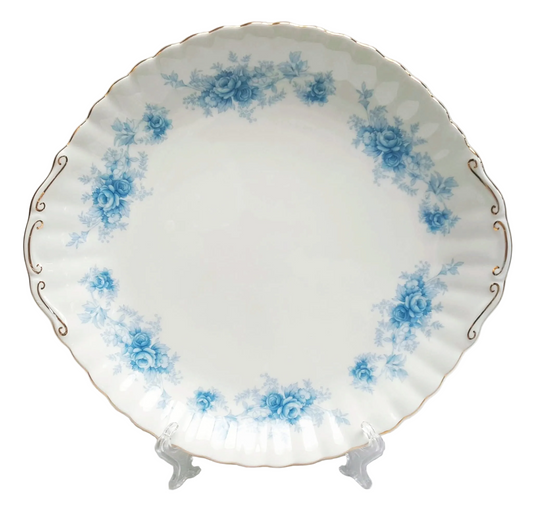 Royal Albert “Windsor Rose” Large Cake Plate – Made in England