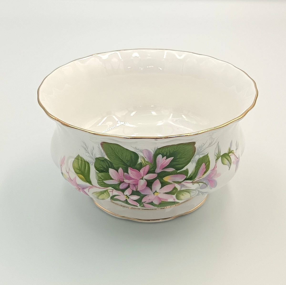 Royal Albert | Mayflower | Bone China Open Sugar Bowl | England, c.1970s