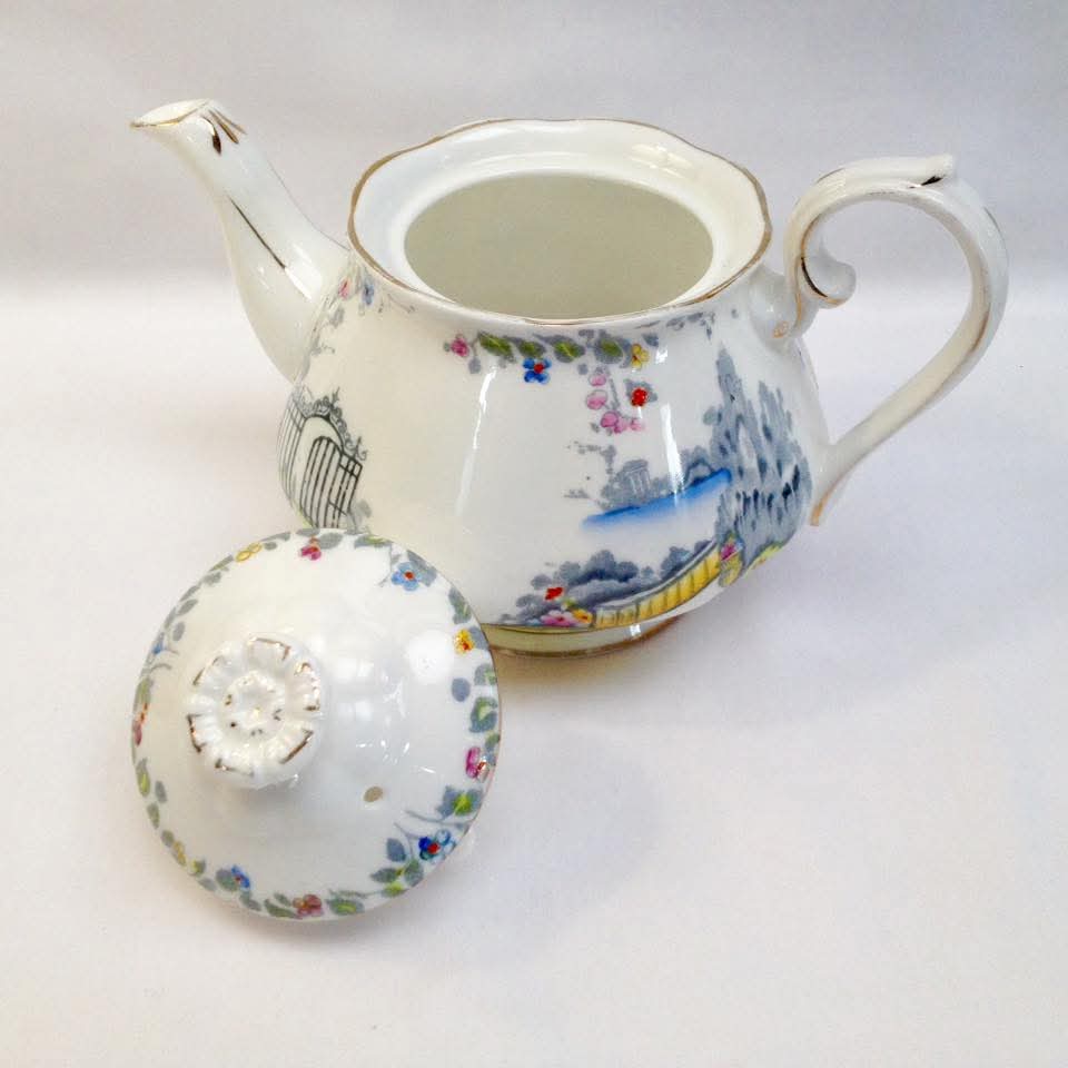 Royal Albert | Rosedale | Tea-for-Two Set | Bone China | England, c.1940s–1950s
