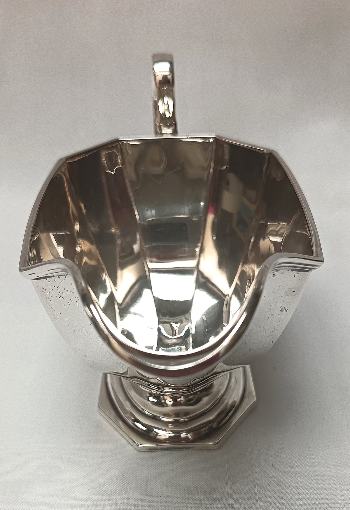 Elegant Art Deco Hallmarked Sterling Silver Sauce Boat – Hawksworth Eyre Birmingham 1934 | Timeless English Tableware