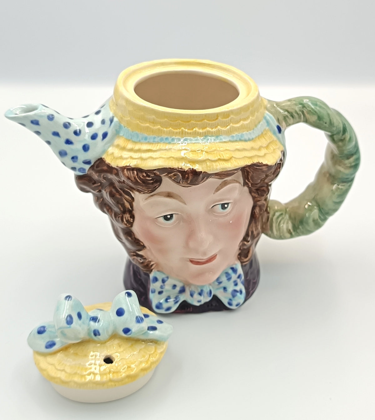 Beswick | Dolly Varden (Model 1203) | Character Teapot | Hand-Painted Earthenware | Longton, England, 1950–1973