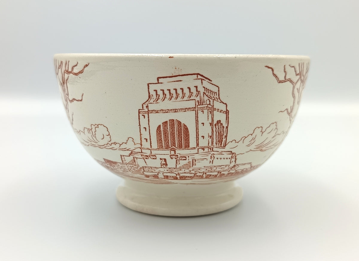 De Sphinx, Maastricht | Voortrekker Centenary Commemorative Bowl | 1838–1938 | Issued by Uniewinkels, Pretoria