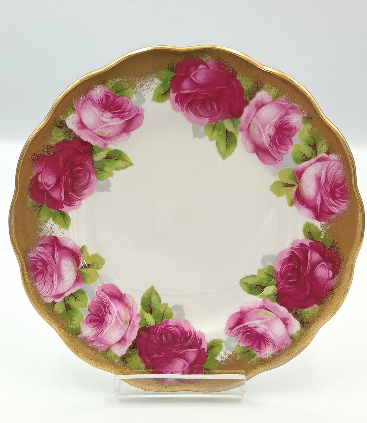 Royal Albert | Old English Rose-Style | Tea Trio | Bone China | England | c.1935–1950