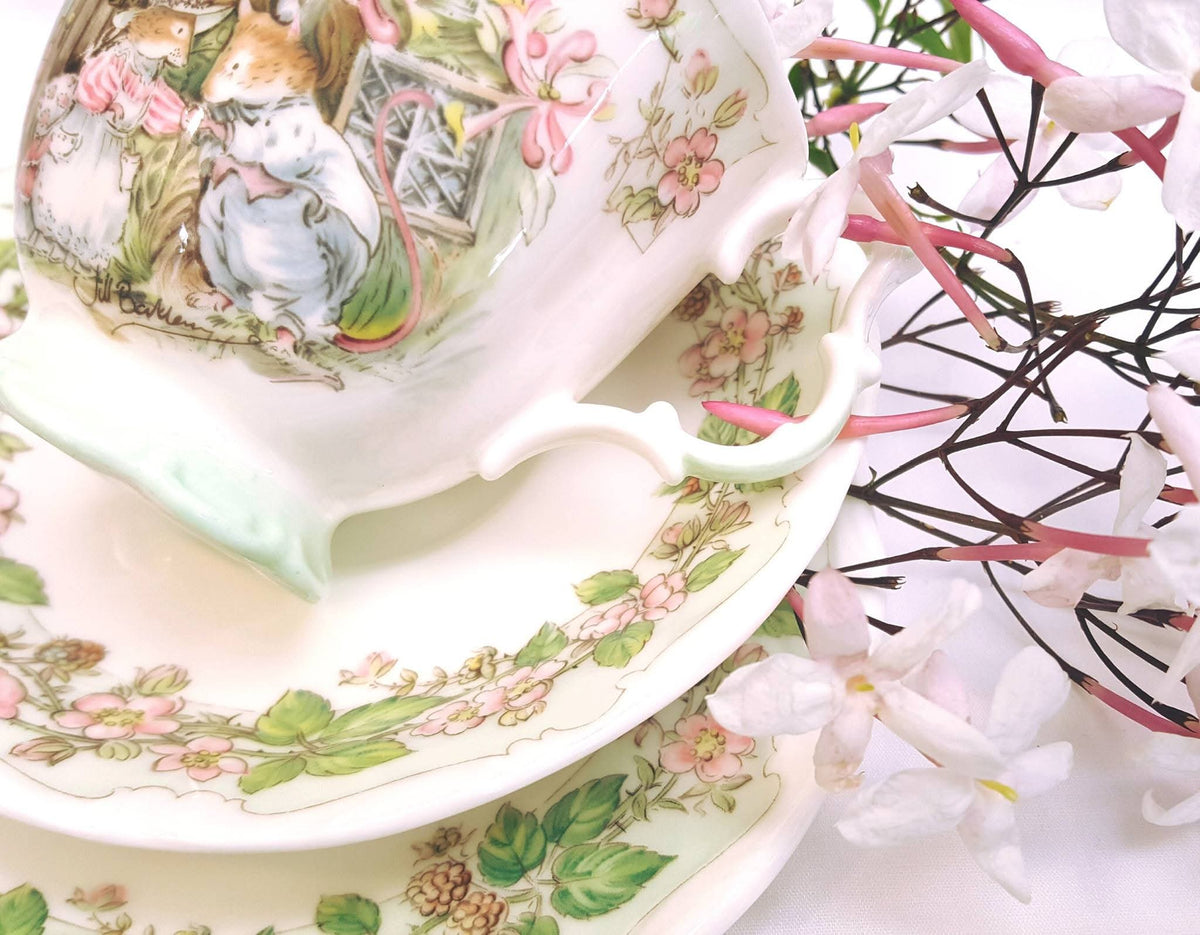 Royal Doulton | Brambley Hedge — Summer | Trio | Jill Barklem | 1983