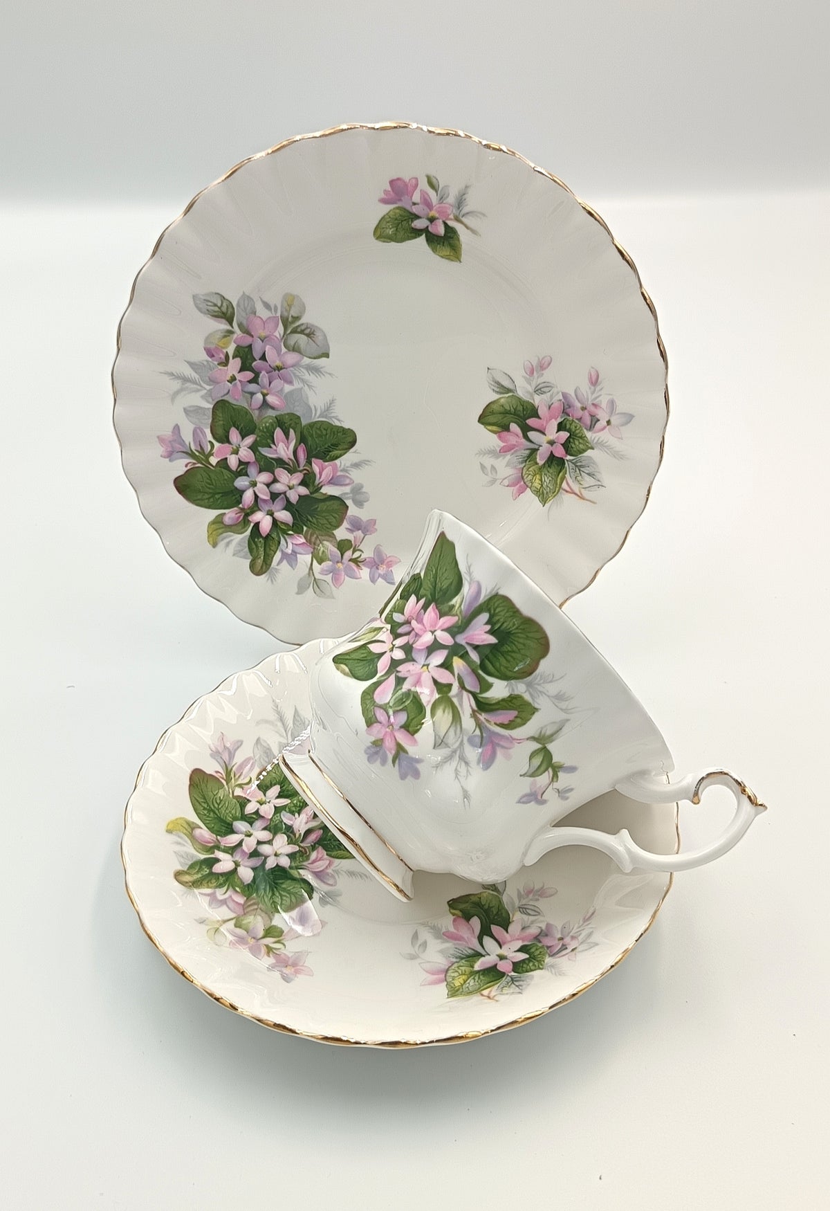 Royal Albert | Mayflower | Bone China Trio | England, c.1970s