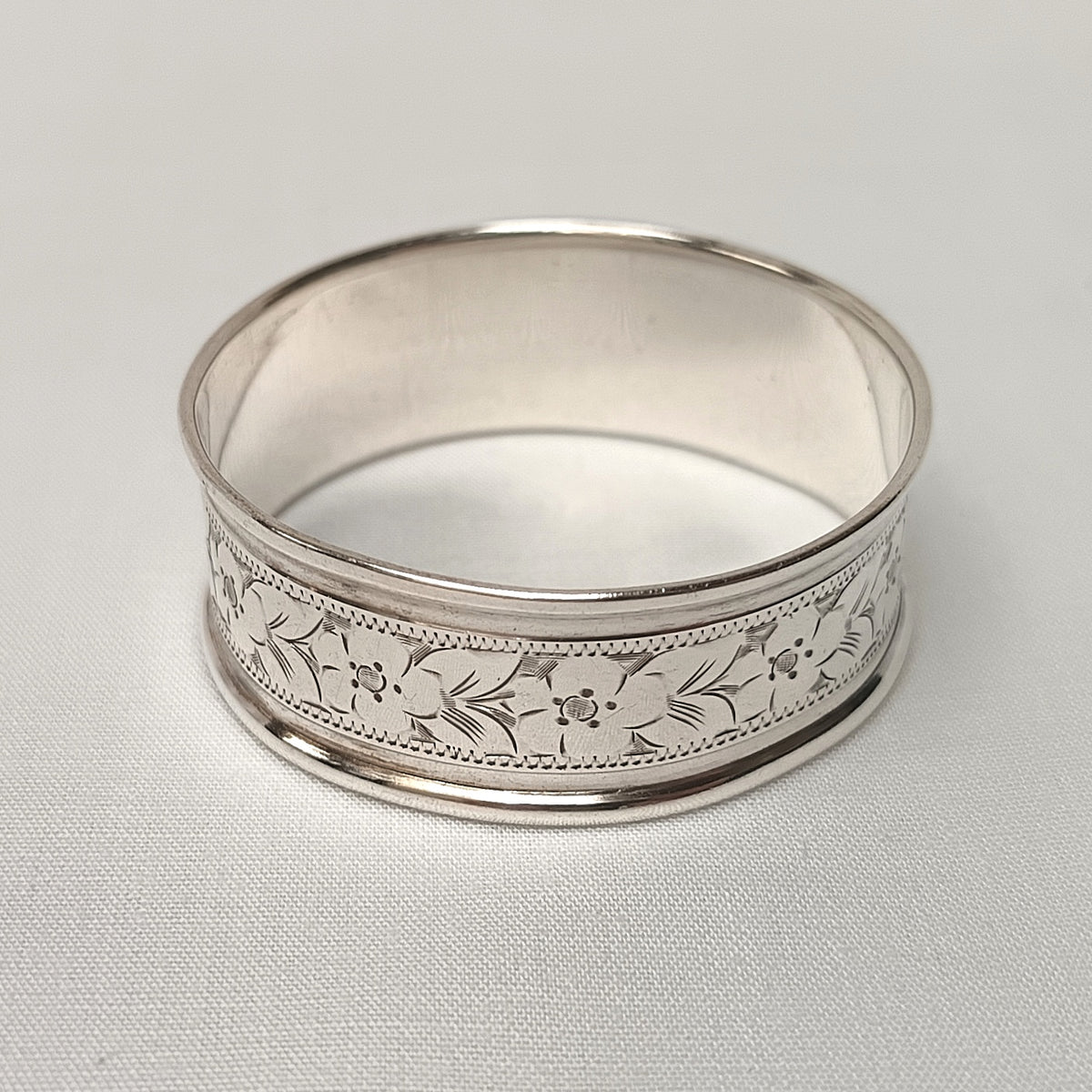 Antique Hallmarked Sterling Silver Serviette Ring