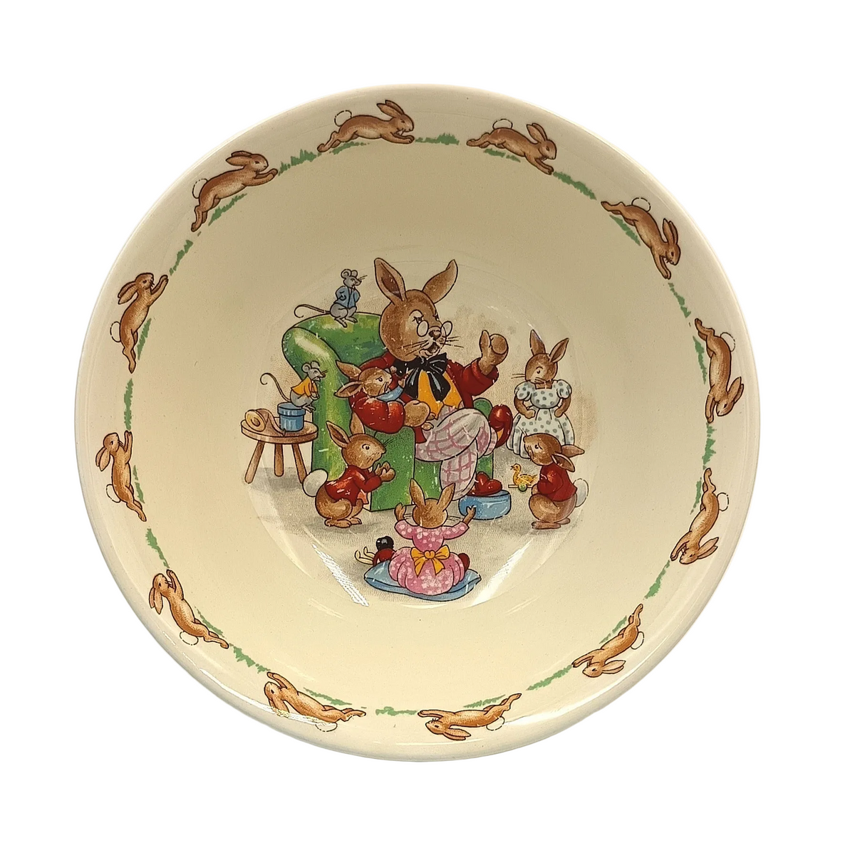 Royal Doulton | Bunnykins | Cereal Bowl | Earthenware | England, c.1959–1975
