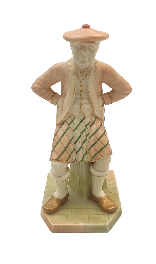 Royal Worcester | Countries of the World — The Scotsman | Porcelain Figure | Model No. 913 | England, 1903