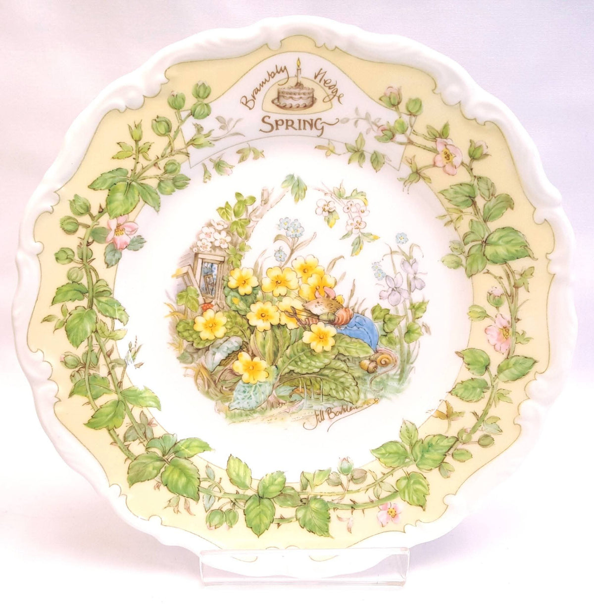 Royal Doulton | Brambley Hedge — Spring | Trio | Jill Barklem | 1983