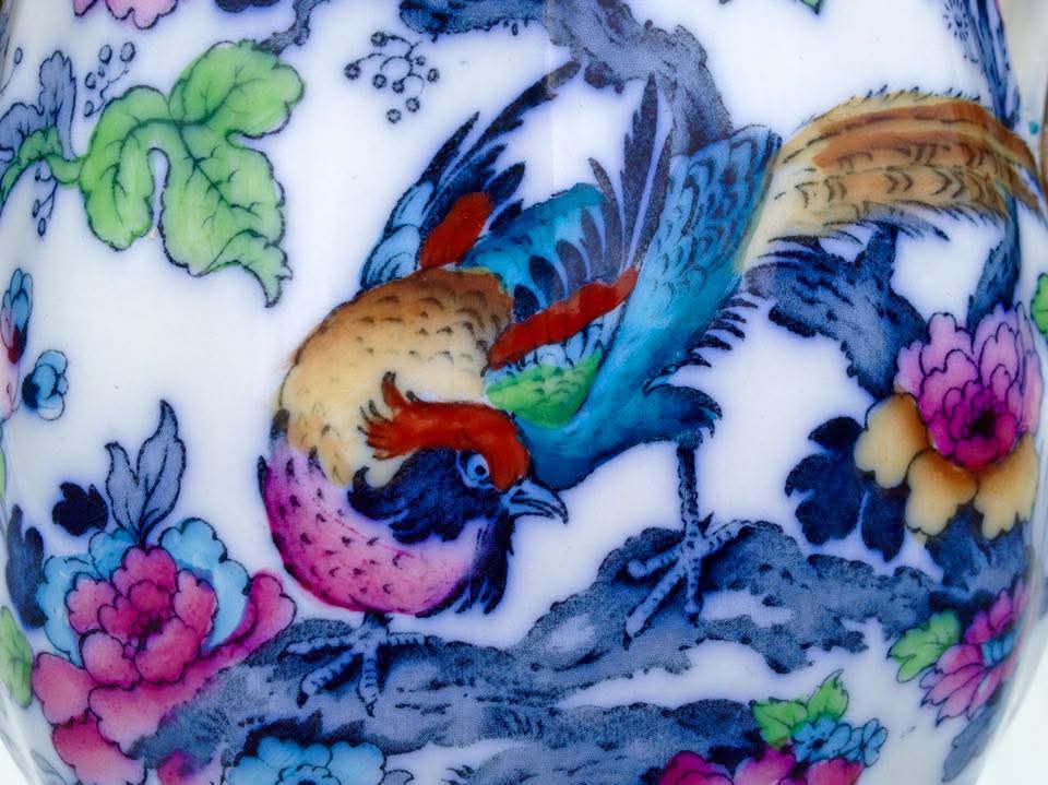 Keeling & Co. Ltd | Losol Ware | Shanghai | Washbowl and Jug | Semi-Porcelain | Burslem, England | c.1912–1936