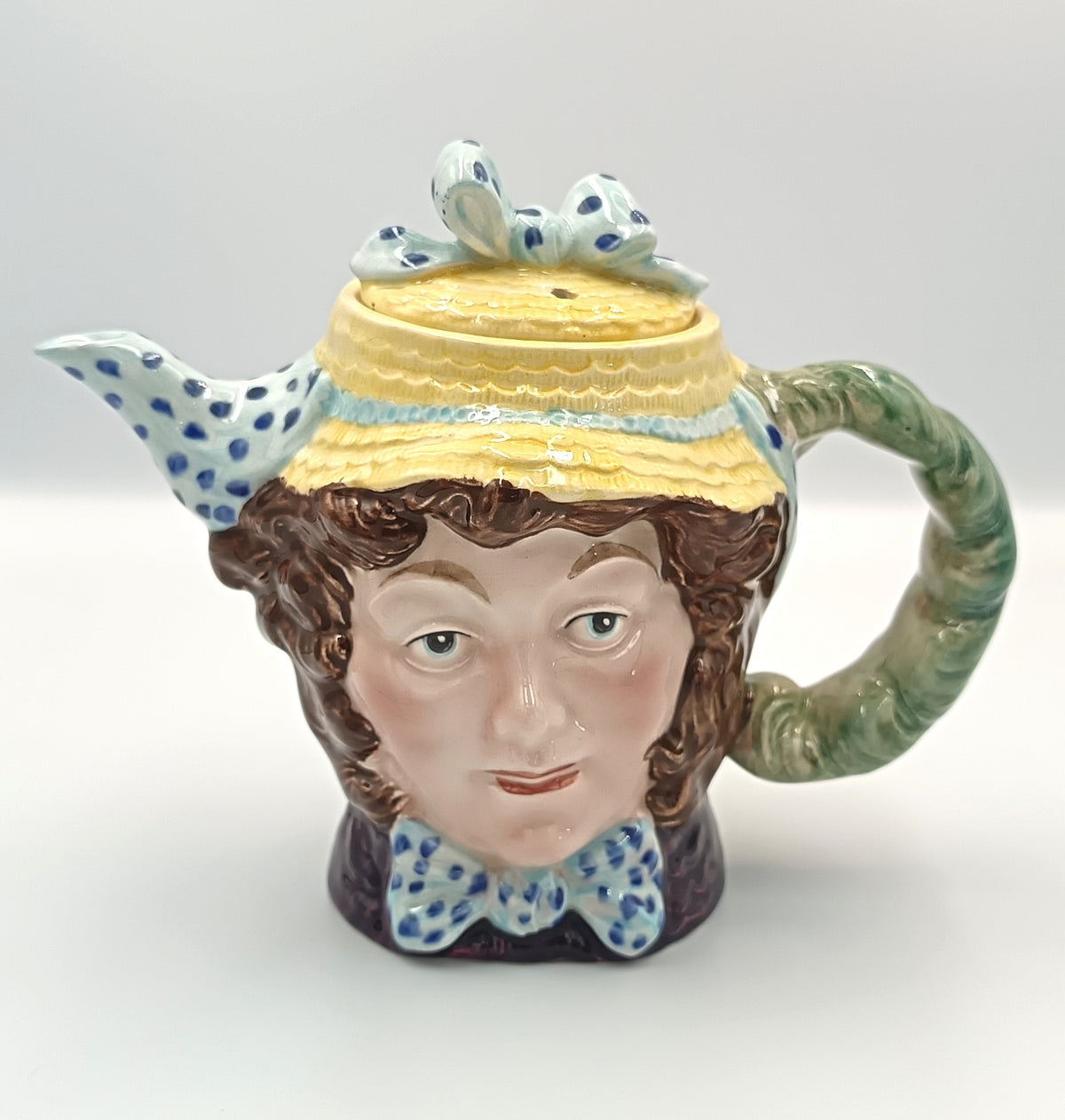 Beswick | Dolly Varden (Model 1203) | Character Teapot | Hand-Painted Earthenware | Longton, England, 1950–1973