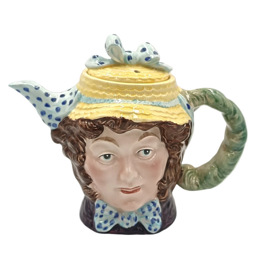 Beswick | Dolly Varden (Model 1203) | Character Teapot | Hand-Painted Earthenware | Longton, England, 1950–1973