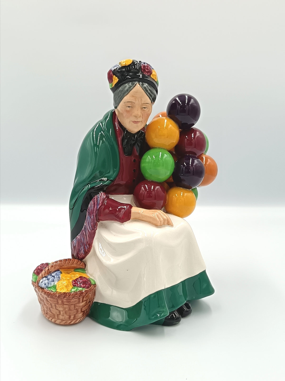 Royal Doulton | The Old Balloon Seller | HN 1315 | Porcelain Figurine | England, introduced 1929