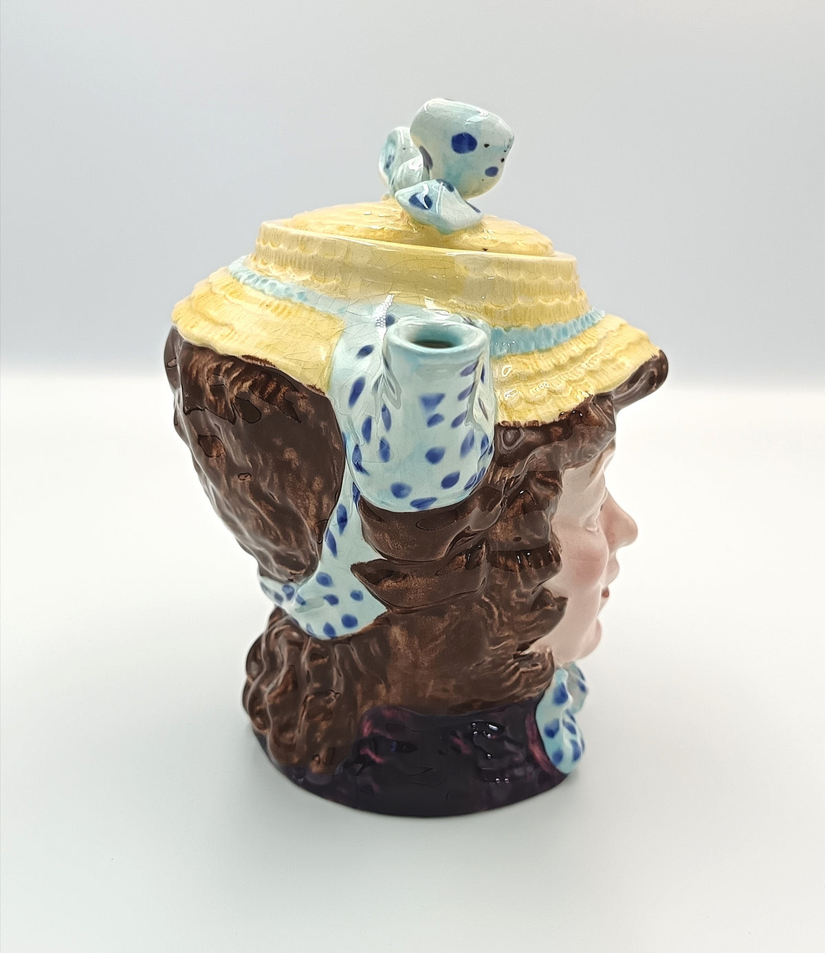 Beswick | Dolly Varden (Model 1203) | Character Teapot | Hand-Painted Earthenware | Longton, England, 1950–1973