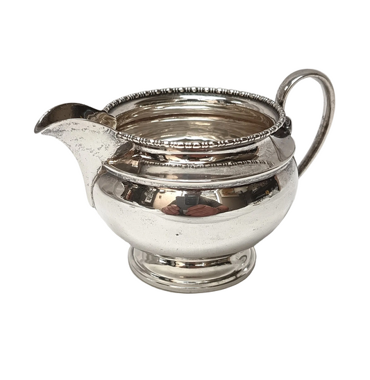Beautiful Antique Hallmarked Sterling Silver Milk Jug – Mappin & Webb, Sheffield 1916