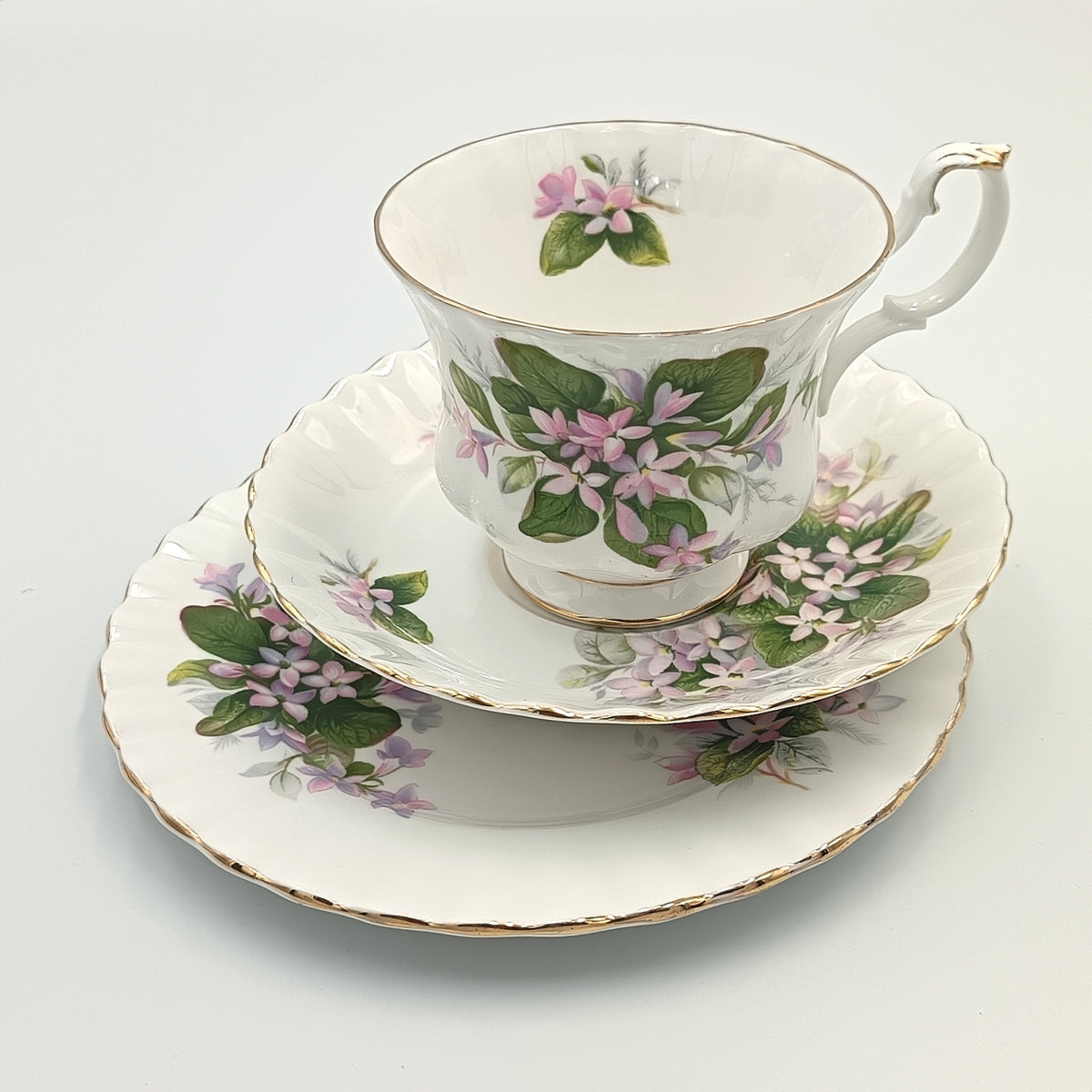 Royal Albert | Mayflower | Bone China Trio | England, c.1970s