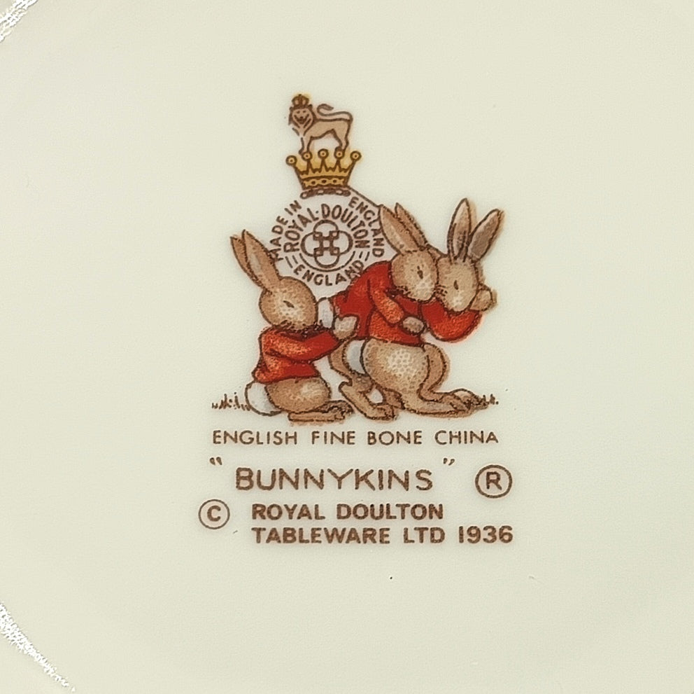Royal Doulton | Bunnykins | Two-Handled Child's Mug | Fine Bone China | England, c.1936–1990s
