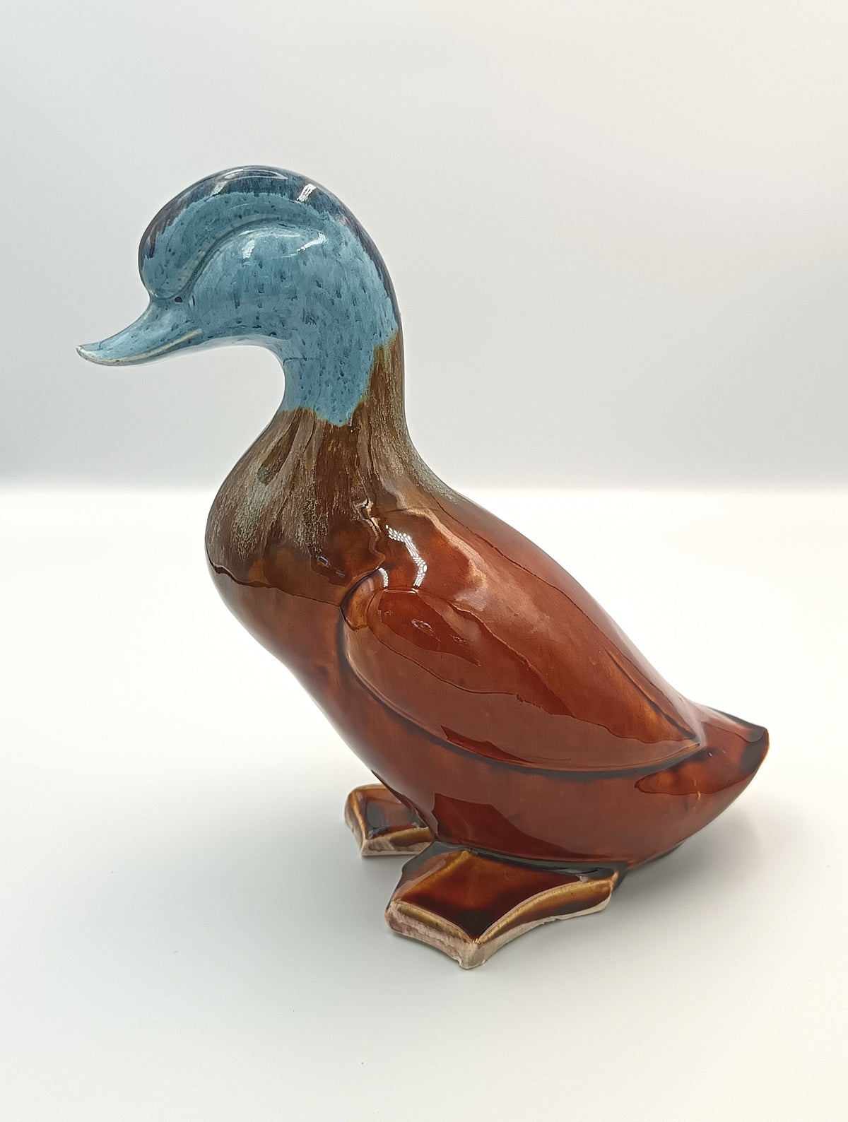 Unattributed | Mallard Drake | Glazed Earthenware Money Box | Mid-20th Century