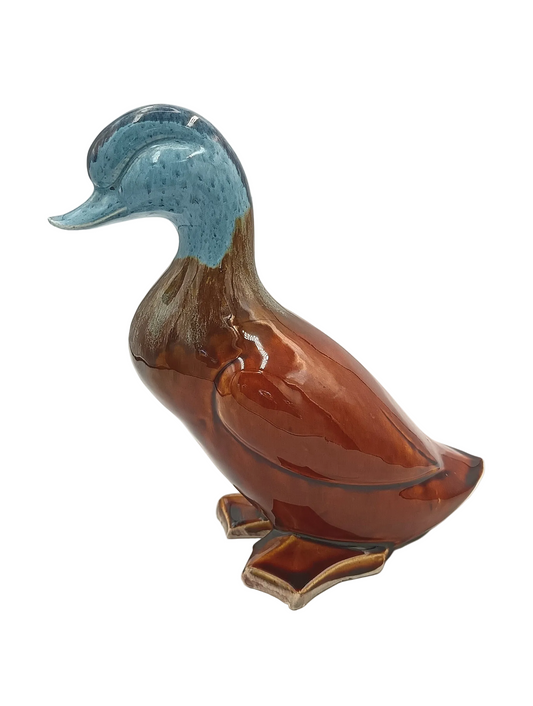 Unattributed | Mallard Drake | Glazed Earthenware Money Box | Mid-20th Century