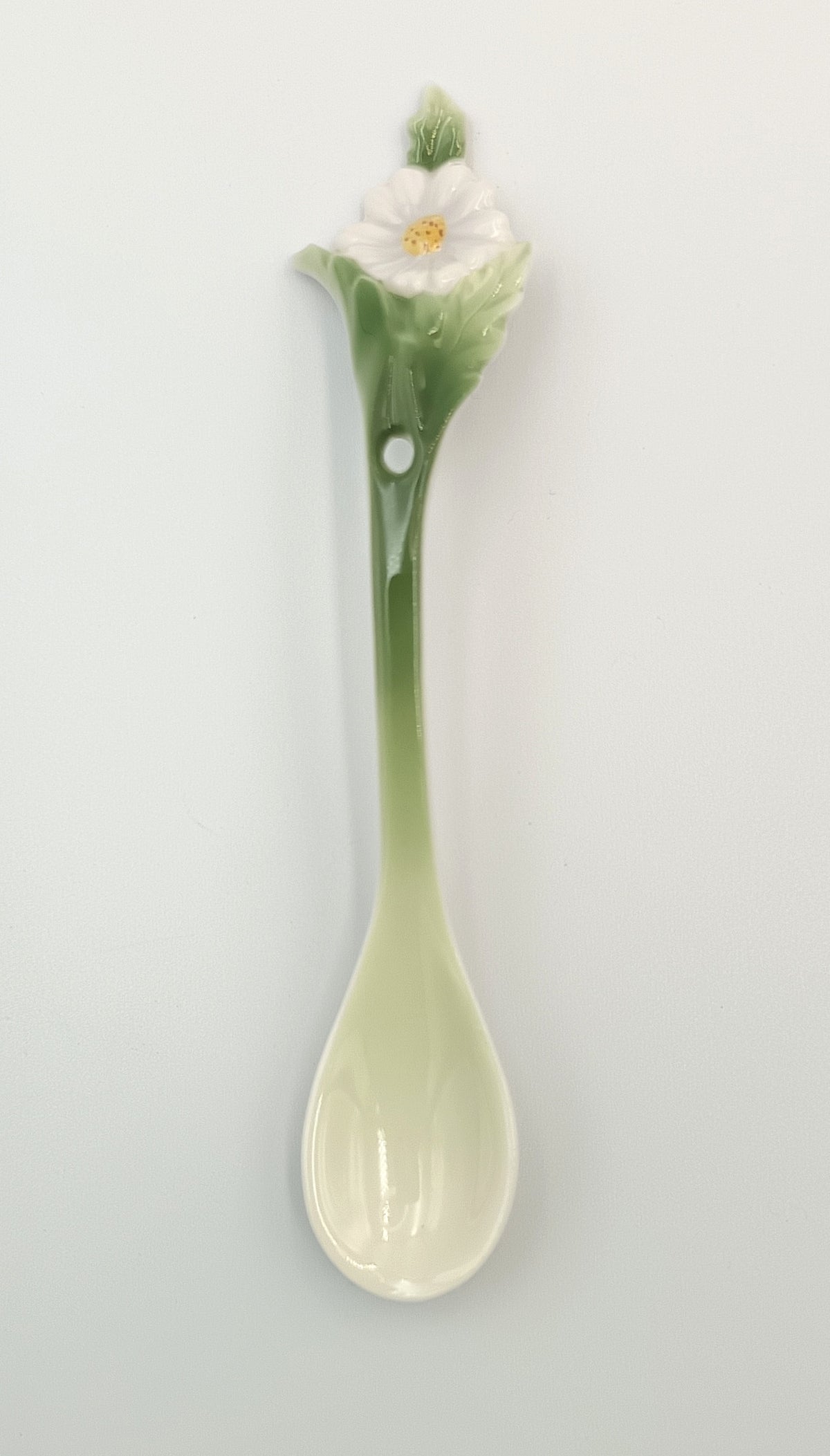 Franz Collection | Delicate Daisy | Sculptured Porcelain Spoon | Taiwan, 2000s