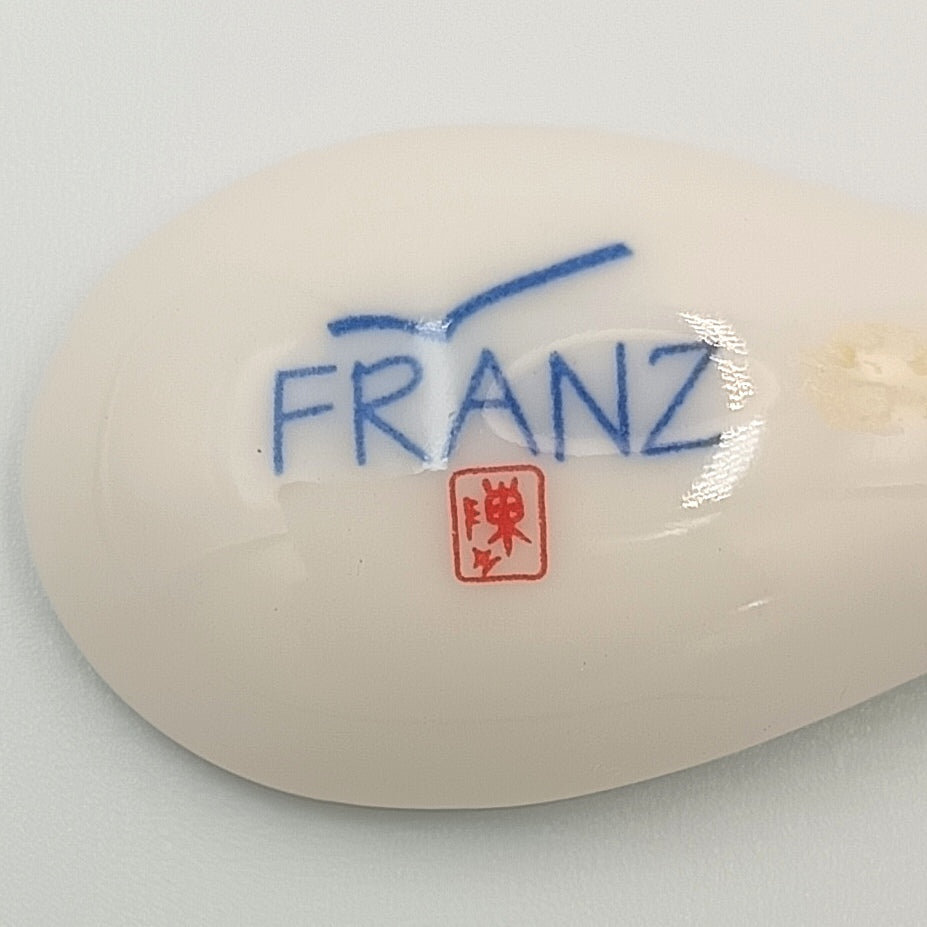 Franz Collection | Delicate Daisy | Sculptured Porcelain Spoon | Taiwan, 2000s