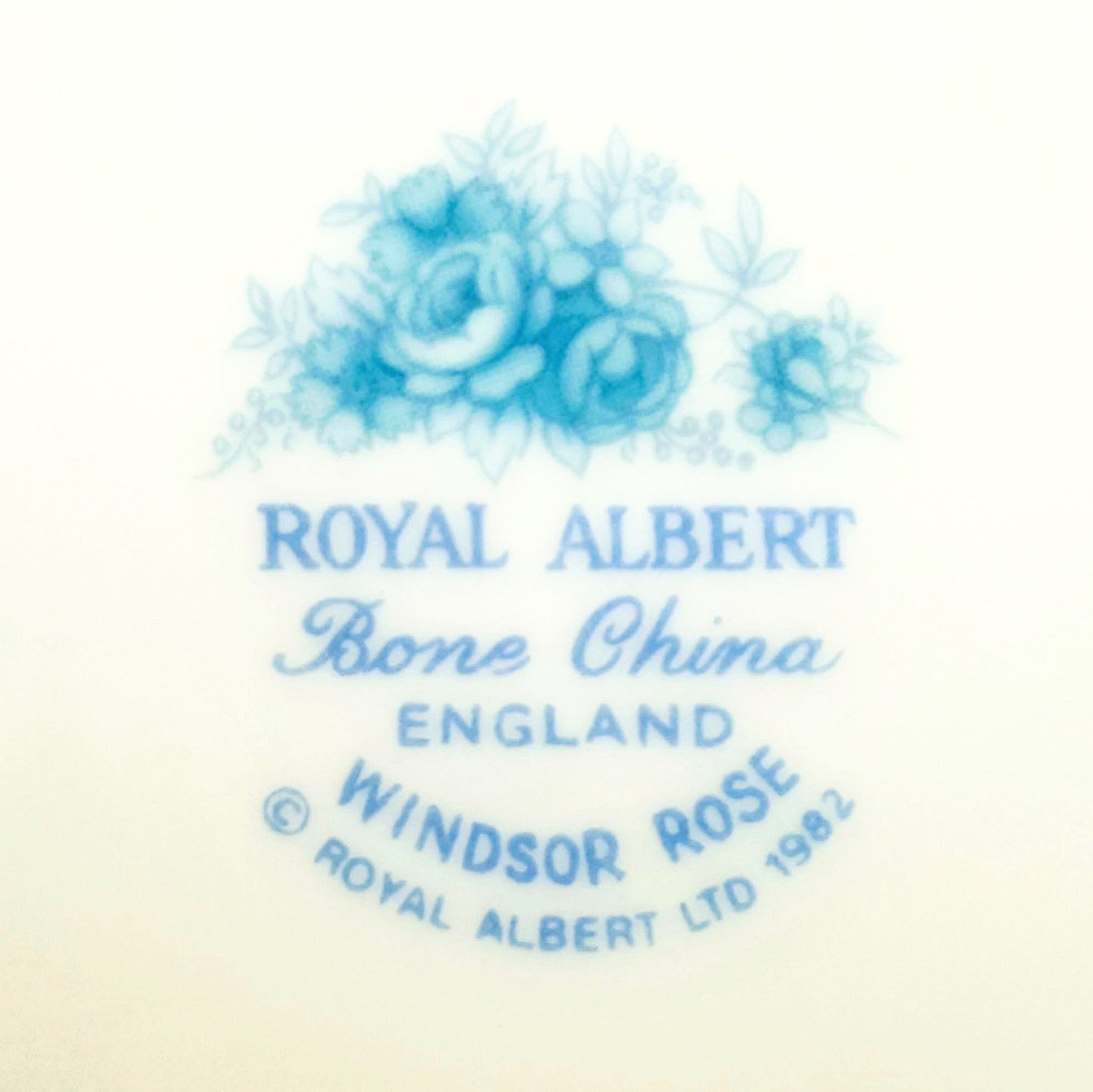 Royal Albert “Windsor Rose” Large Cake Plate – Made in England